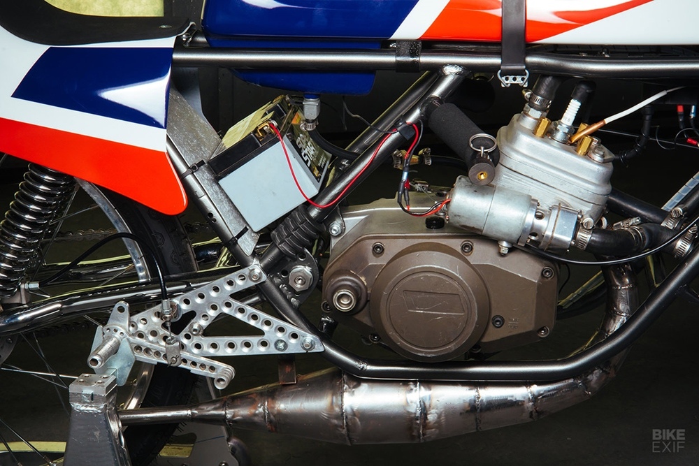 Редкий гоночный мотоцикл Minarelli 50 GP