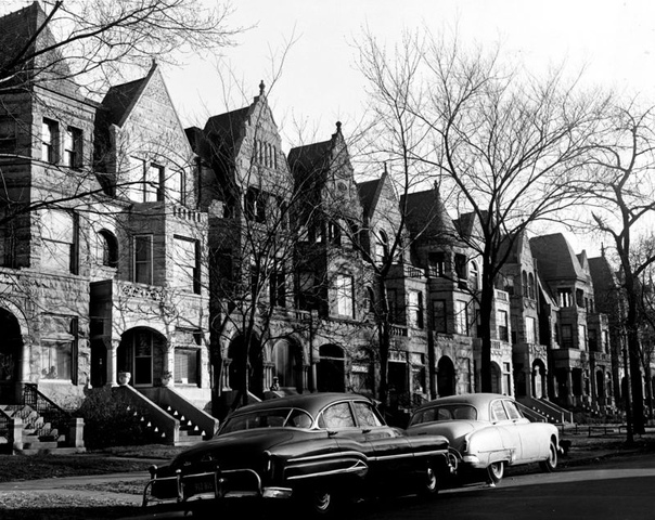 Подборка фото Чикаго 1950-х. Фотограф: Mildred Mead
