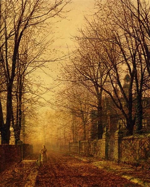 Джон Эткинсон Гримшоу John Atinson Grimshaw (1836-1893 - английский художник. Родился в городе Лидс на севере Англии. О его детстве и юности известно мало. По настоянию родителей работал