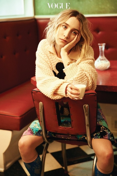 Красавица Сирша Ронан для нового номера Vogue orea «Маленькие женщины» с её участием выходят уже в январе.