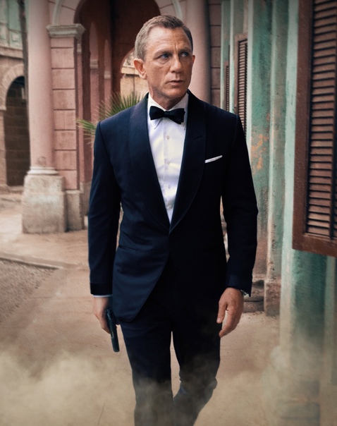 Новые кадры шпионского боевика «007: Не время умирать» Премьера 9 апреля.