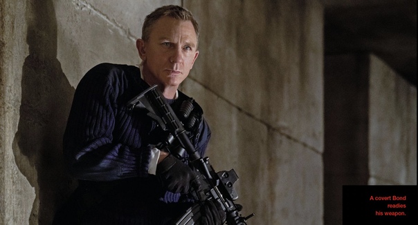 Новые кадры шпионского боевика «007: Не время умирать» 