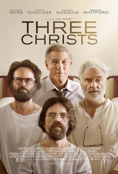 Первый постер байопика «Три Христа» с Ричардом Гиром в главной роли