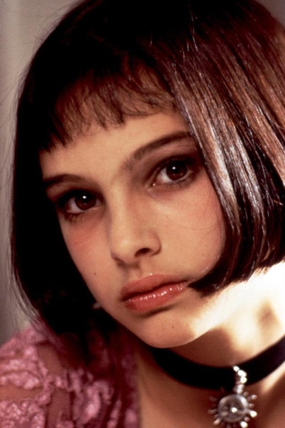 Портрет юной Натали Портман в роли Матильды в фильме «Леон». 1994 год