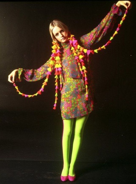 Подборка фото Лесли Лоусон в стиле Твигги. 1960-е