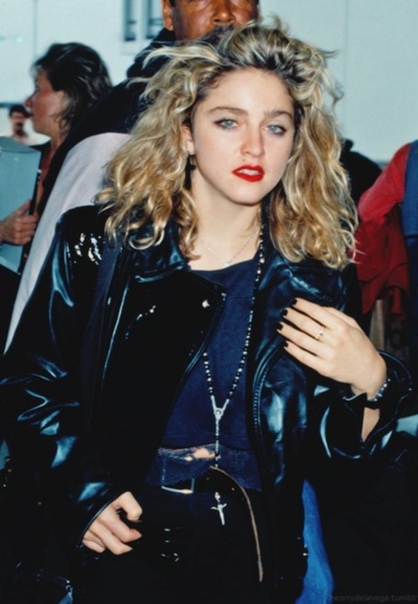 Подборка фотографий поп-дивы Мадонны. 1980-е