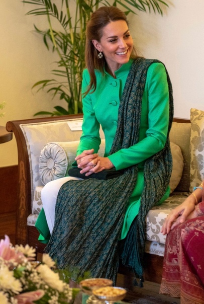 Кейт Миддлтон и принц Уильям на встрече с президентом и премьер-министром Пакистана 