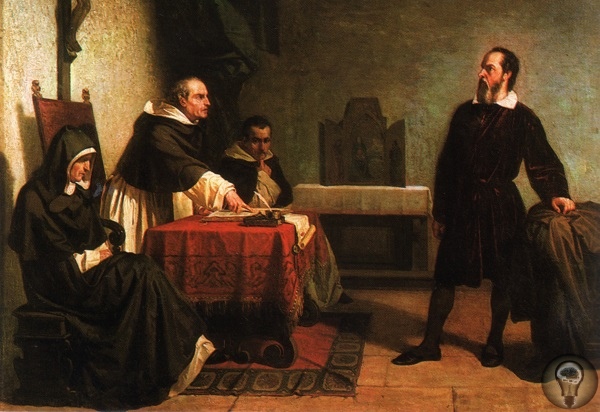 Галилео Галилей VS инквизиция «И все-таки она вертится» Эта фраза один из мифов в истории науки. Галилей не произносил ее, но жил так, что сомнений в правдивости этого мифа не возникает. В 1633