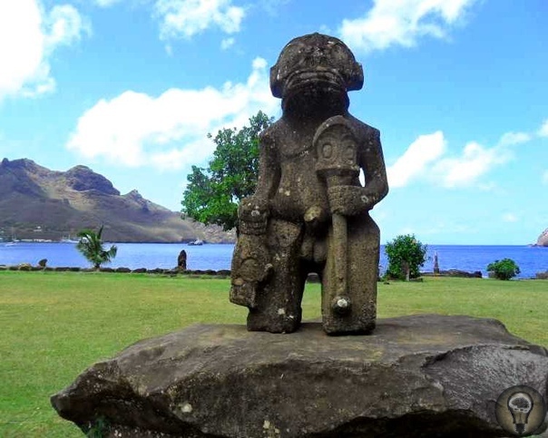 Статуи острова Нуку-Хива. Рептилоиды или кто 