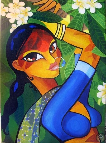 Нилоуфер Вадиа (Niloufer Wadia) - индийская художница (1967). 