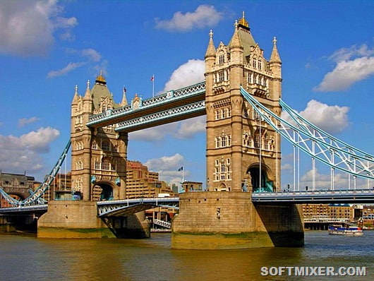 КАК СТРОИЛСЯ ТАУЭРСКИЙ МОСТ Тауэрский мост самый знаменитый мост Лондона и один из символов не только города, но, пожалуй, и всей Англии. Со своими готическими башнями он имеет необычный, легко