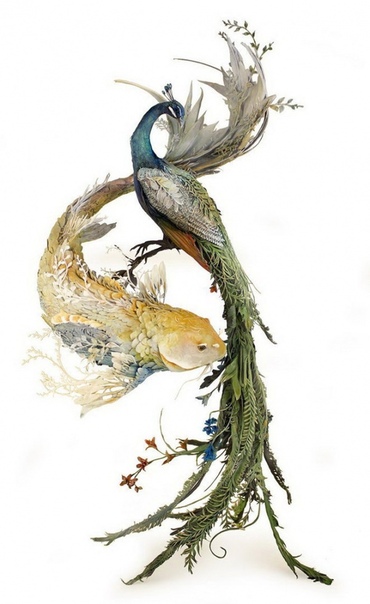 Художница Эллен Джуитт (Ellen Jewett) создает скульптуры животных в стиле фэнтези. Работы Эллен отличаются одновременно и сказочностью, и