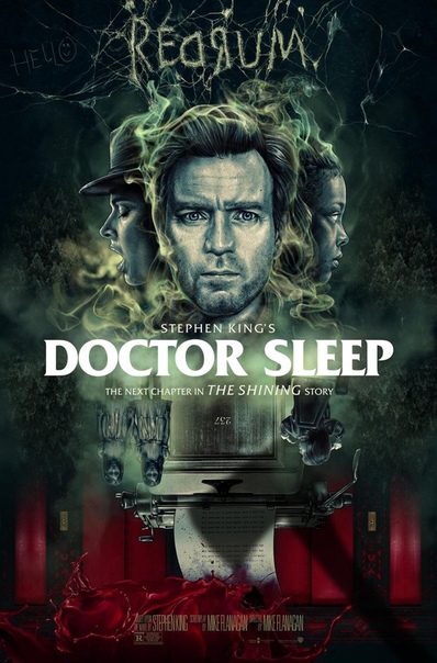Роскошный фан-постер «Доктора Сна» от Chris Christodoulou До премьеры осталось несколько недель.