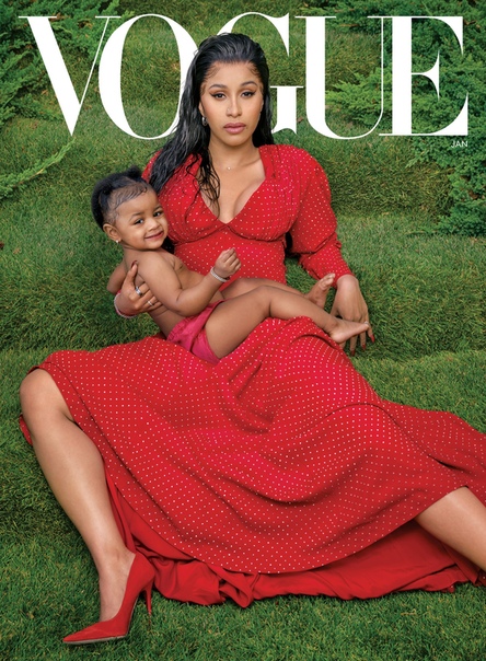 Cardi B by Annie Leibovitz for Vogue US, January 2020