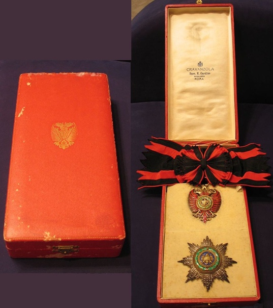 ОРДЕН СКАНДЕРБЕГА Орден назван в честь национального героя Албании, князя Георгия Кастриота Скандербега (6.05.140517.01.1467) возглавившего восстание албанского народа против турок и изгнавшего