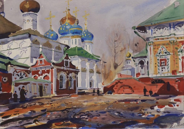 Юрий Химич (19282003) Из серии «Загорск» 1957