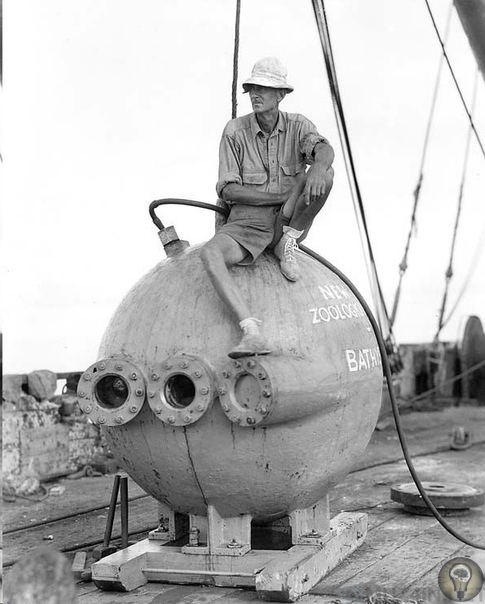 «Батисфера»: первое в мире глубоководное исследовательское судно Во второй половине дня 22 сентября 1932 года люди со всей Америки и Великобритании настроили свои радиоприёмники на необычную