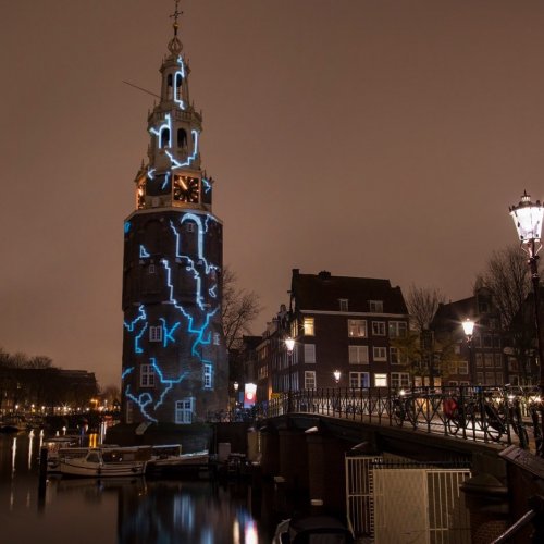 Амстердамский фестиваль света-2019: улицы нидерландской столицы украсили световые инсталляции 