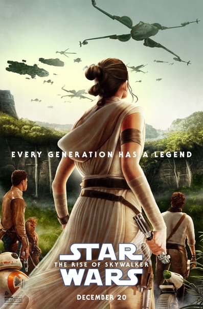 Арт-постер финального эпизода «Звездных войн»