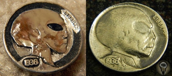 Свидетельства о пришельцах на монетах Древняя монета была обнаружена на юге Египта в 2016 году при проведении ремонтных работ в старинном здании. Согласно сообщениям, на монете изображено то,