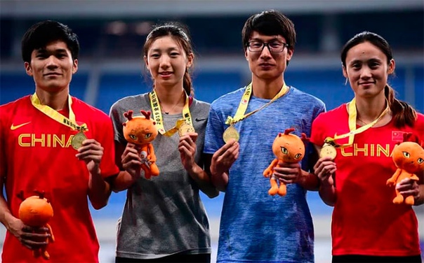 Китайских спортсменок заподозрили в том, что они мужчины 