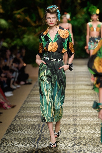 Dolce&Gabbana.Часть 2 Коллекция Сицилийские джунгли (Sicilian Jungle), весна-лето 2020