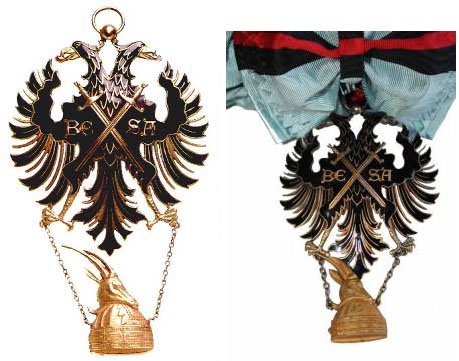 ОРДЕН БЕСА (ОРДЕН ЗА ВЕРНОСТЬ ОТЕЧЕСТВУ) Орден Беса (Орден за верность Отечеству) был учрежден в 1926 году. Он был первоначально введен королем Албании Ахмедом Зогу I для награждения сторонников