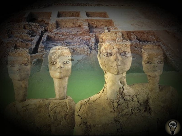 Мистические иорданские статуи эпохи раннего неолита Эти статуи вместе с 2 древними храмами, датируемыми более чем 8000 годами, были обнаружены в 1983 году во время раскопок в неолитическом