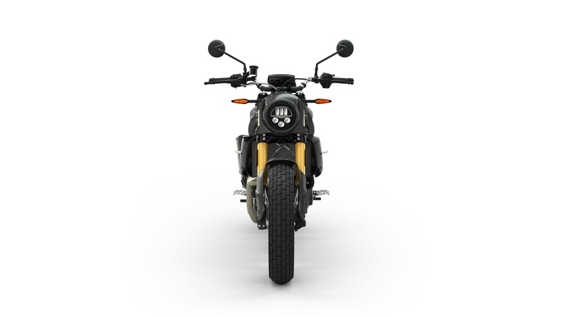 Новый мотоцикл Indian FTR Carbon 2020 (большой фотосет)